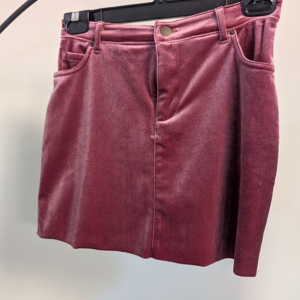 Forever 21 Red Pencil Mini Skirt Casual